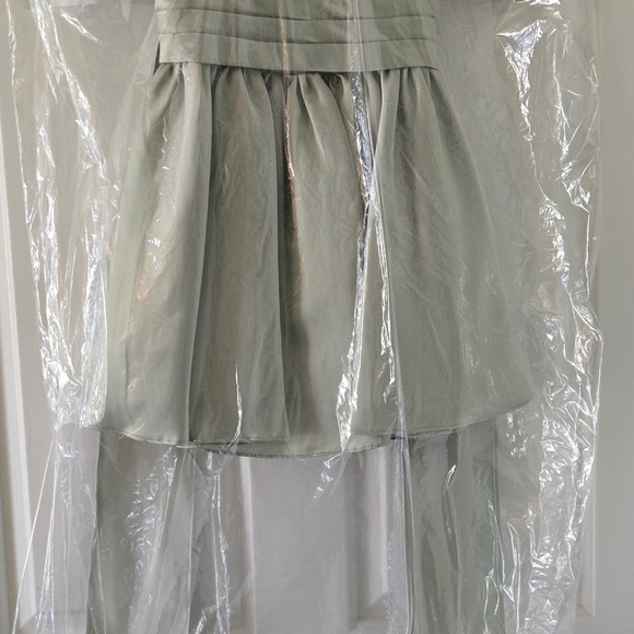 Azazie Cutie Pie Flower Girl Dress, Size 2, Sage color. Gorgeous! - Picture 3 of 12
